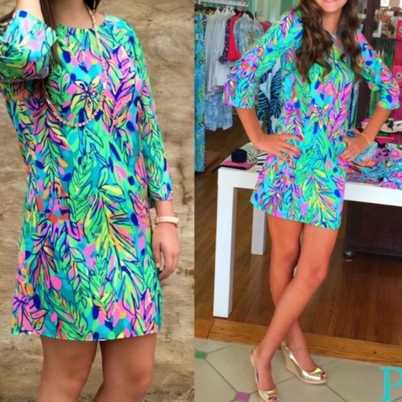 🦄NEW🦄 Mommy & Me Collection Lilly Pulitzer V Neck Women’s Dress - Picture 1 of 10